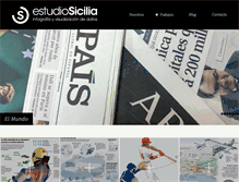 Tablet Screenshot of estudiosicilia.com